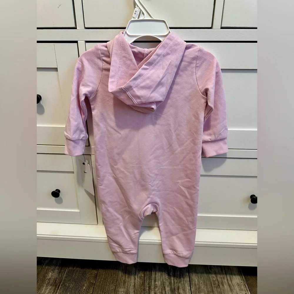 Nike - Baby Essentials - Pink Foam Hooded Coverall - BNWT!